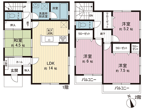 中古戸建 中郡大磯町国府本郷 JR東海道本線(東京〜熱海)大磯駅 2,199万円