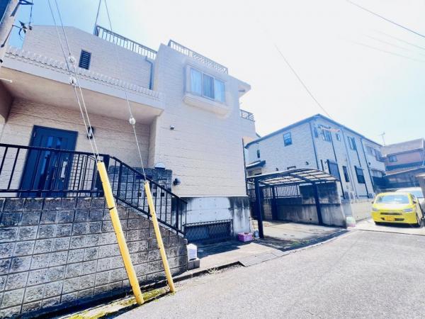 羽村市羽加美２丁目 中古戸建 前面道路含む現地写真