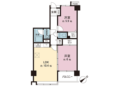 中古マンション 羽村市神明台１丁目 JR青梅線羽村駅 1,990万円