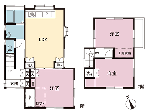 中古戸建 川越市今成４丁目 JR川越線西川越駅 1,590万円