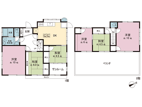 中古戸建 川越市上戸新町 東武東上線霞ケ関駅 2,150万円