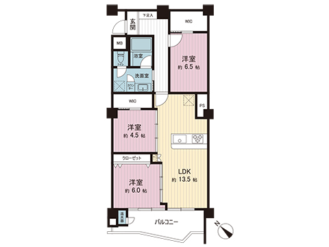 中古マンション 横浜市青葉区藤が丘２丁目 東急田園都市線藤が丘駅 3,580万円