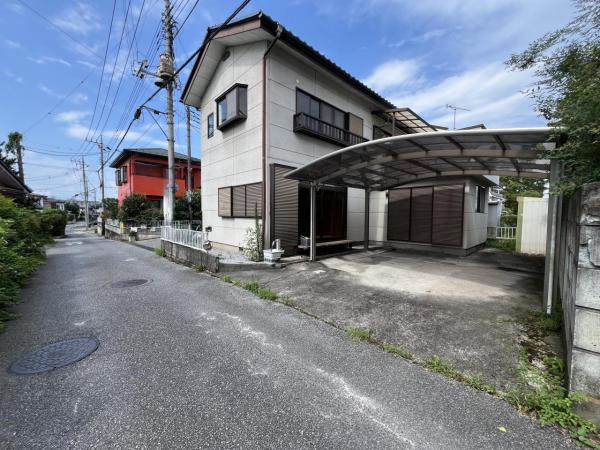 宇都宮市宝木町２丁目 中古戸建 前面道路含む現地写真