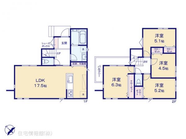 新築戸建 千葉県習志野市藤崎３丁目24-5 JR総武本線津田沼駅 4,680万円
