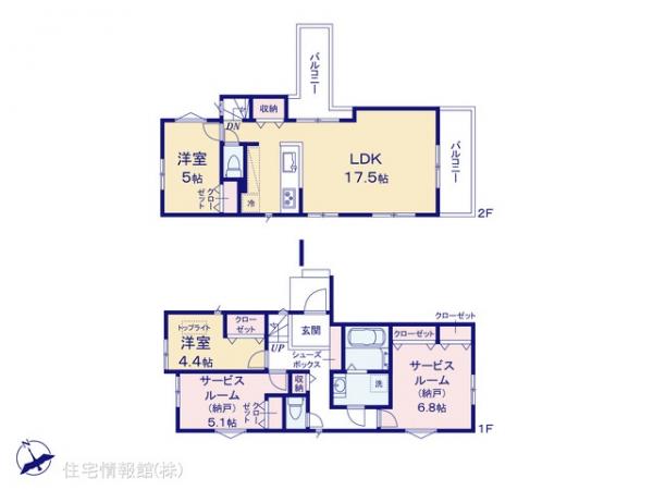 新築戸建 千葉県市川市曽谷２丁目4-8 JR武蔵野線市川大野駅 4,080万円