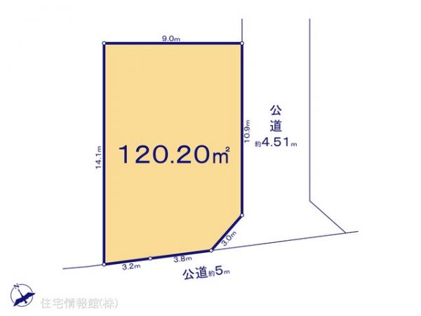 土地 神奈川県相模原市中央区田名4389 京王相模原線橋本駅 2,400万円
