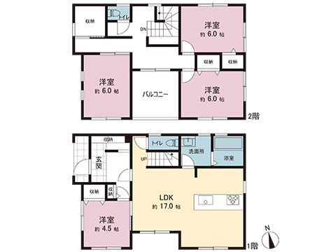 中古戸建 川越市的場２丁目 JR川越線的場駅 2,690万円