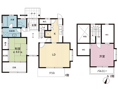 中古戸建 川越市川鶴３丁目 JR川越線笠幡駅 1,900万円