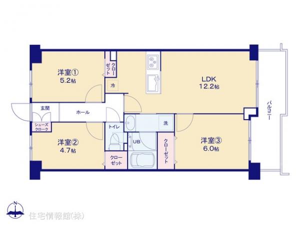 中古マンション 東京都足立区西綾瀬３丁目8-1 千代田常磐線綾瀬駅 4,299万円