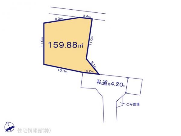 土地 神奈川県茅ヶ崎市堤3416-1 JR東海道本線(東京〜熱海)茅ヶ崎駅 2,180万円