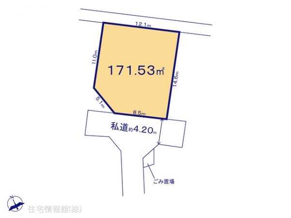 土地 神奈川県茅ヶ崎市堤3416-1 JR東海道本線(東京〜熱海)茅ヶ崎駅 2,480万円