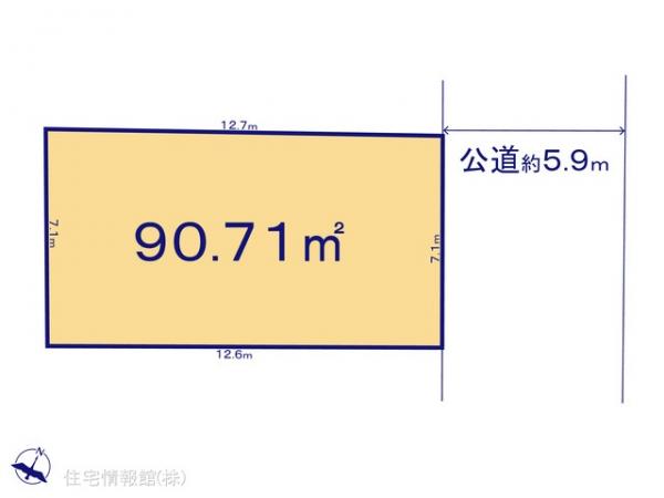 土地 埼玉県川口市榛松３丁目25-19 日暮里・舎人ライナー見沼代親水公園駅 2,590万円