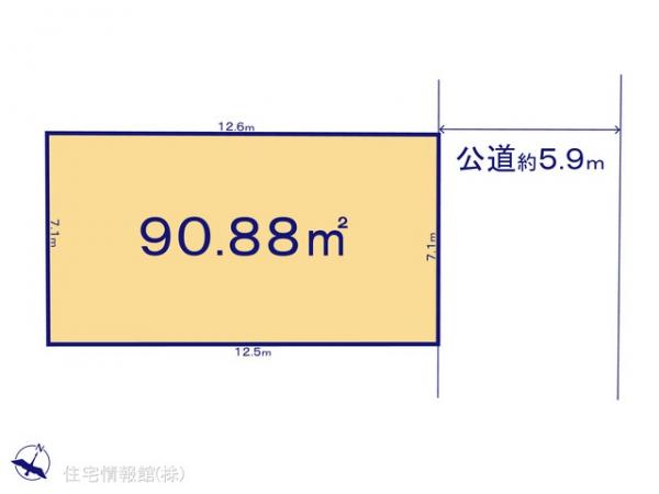 土地 埼玉県川口市榛松３丁目25-19 日暮里・舎人ライナー見沼代親水公園駅 2,590万円