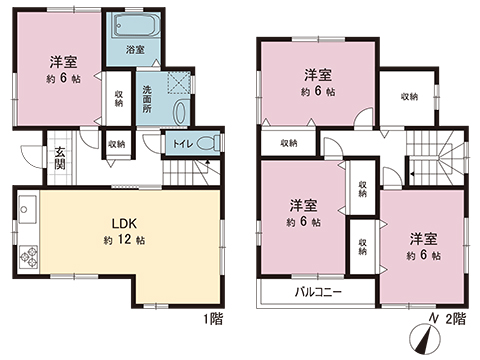 中古戸建 南足柄市塚原 伊豆箱根鉄道大雄山線岩原駅 1,480万円