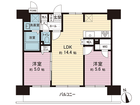 中古マンション 川越市新富町１丁目 西武新宿線本川越駅 3,590万円