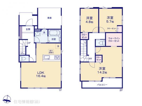 新築戸建 埼玉県越谷市大字恩間673-10 東武伊勢崎線せんげん台駅 4,599万円