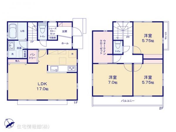 新築戸建 東京都日野市東豊田４丁目12-25 JR中央線豊田駅 4,880万円