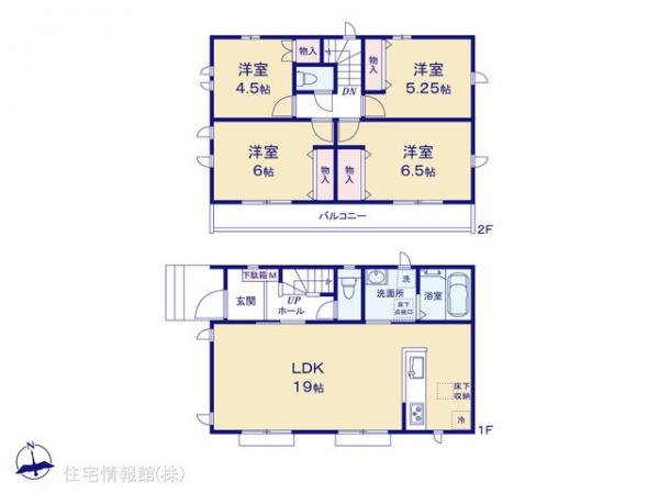 新築戸建 東京都国分寺市北町５丁目13-1 西武国分寺線鷹の台駅 5,790万円