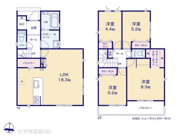 新築戸建 神奈川県横須賀市浦上台３丁目33-4 京急本線浦賀駅 3,990万円