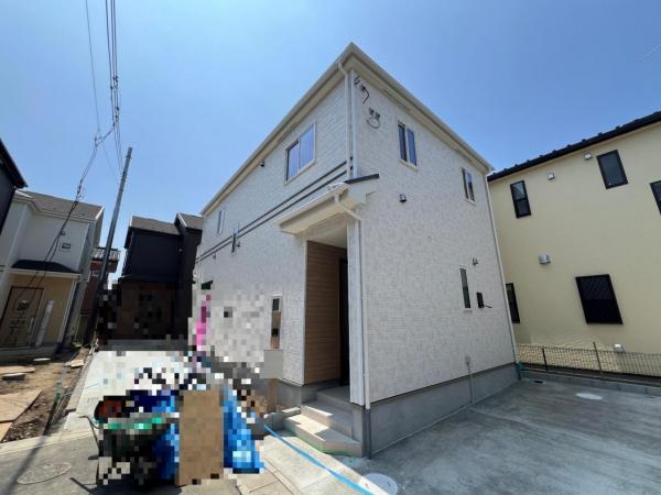 春日部市一ノ割1丁目497番 前面道路含む現地写真