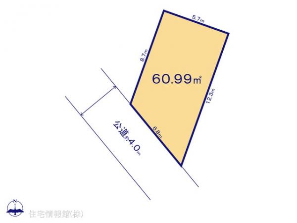 土地 埼玉県戸田市上戸田５丁目15-42 JR埼京線戸田公園駅 4,399万円