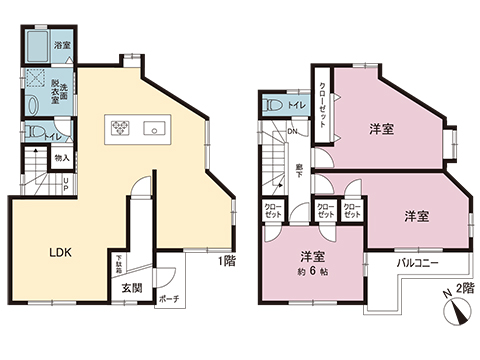 中古戸建 千葉市中央区塩田町 JR内房線浜野駅 2,549万円