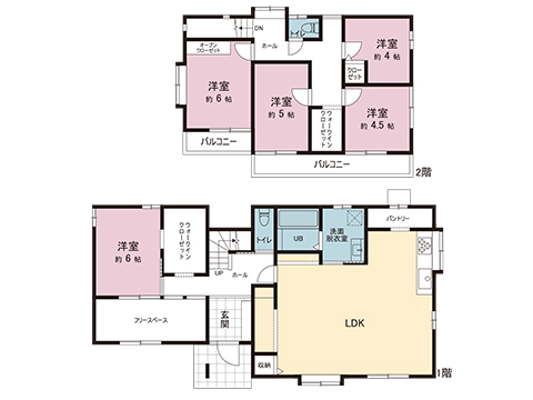 中古戸建 宇都宮市下岡本町 JR東北本線 (宇都宮線）岡本駅 3,480万円