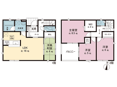 新築戸建 小田原市小船 JR東海道本線(東京〜熱海)二宮駅 2,680万円