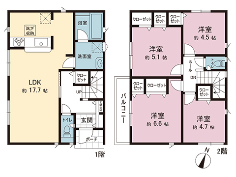 新築戸建 藤沢市城南２丁目 JR東海道本線(東京〜熱海)辻堂駅 3,980万円