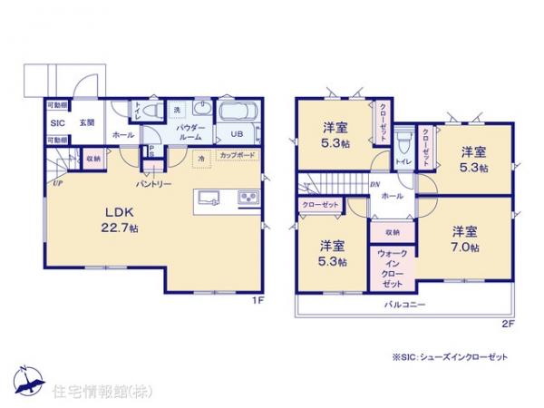 新築戸建 神奈川県横浜市戸塚区平戸町1097-28 JR横須賀線東戸塚駅 5,390万円