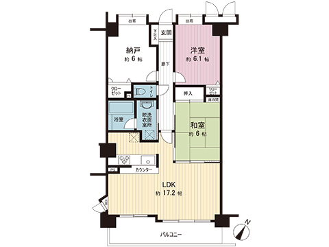 中古マンション 日野市大字日野 JR中央線日野駅 3,749万円
