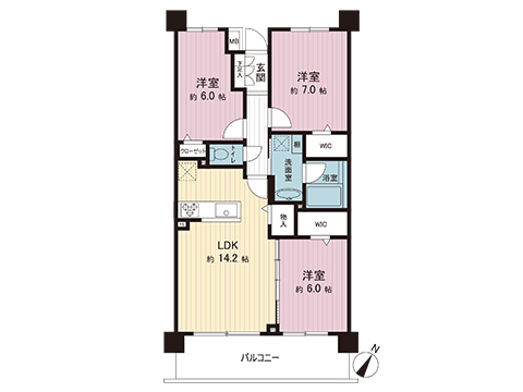 中古マンション 福生市志茂 JR青梅線福生駅 3,148万円