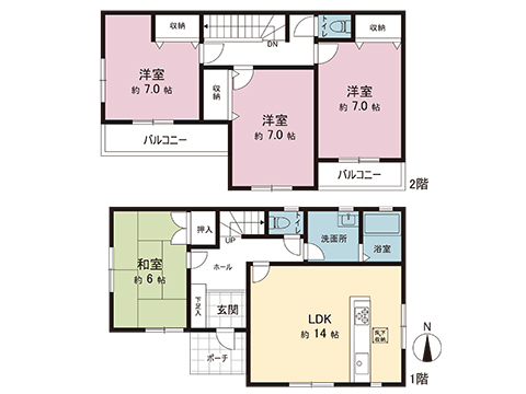 中古戸建 あきる野市原小宮 JR五日市線秋川駅 2,480万円