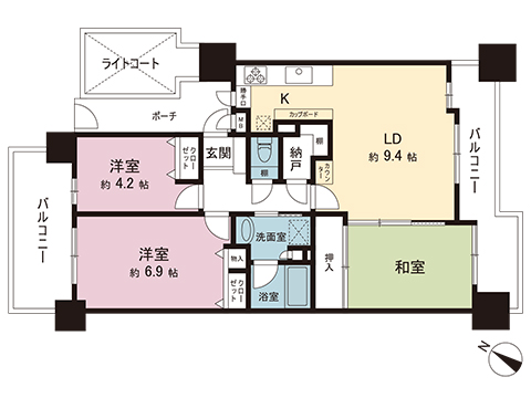中古マンション 川越市南大塚２丁目 西武新宿線南大塚駅 1,700万円
