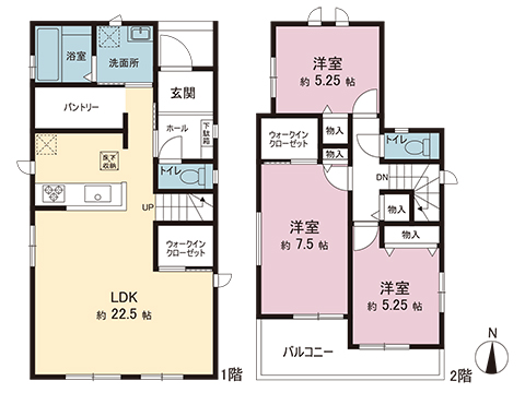 新築戸建 宇都宮市中今泉５丁目 JR東北本線 (宇都宮線）宇都宮駅 4,590万円
