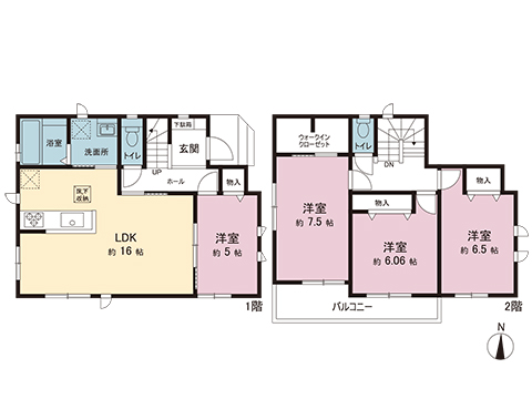 新築戸建 宇都宮市中今泉５丁目 JR東北本線 (宇都宮線）宇都宮駅 4,590万円