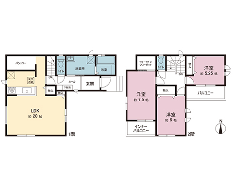新築戸建 宇都宮市中今泉５丁目 JR東北本線 (宇都宮線）宇都宮駅 4,290万円