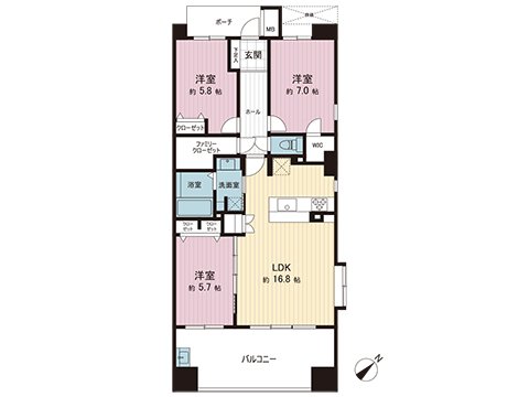 中古マンション 横須賀市安浦町２丁目 京急本線県立大学駅 5,190万円