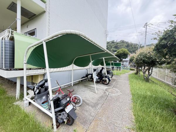 湘南長沢グリーンハイツ4-4号棟 駐輪場