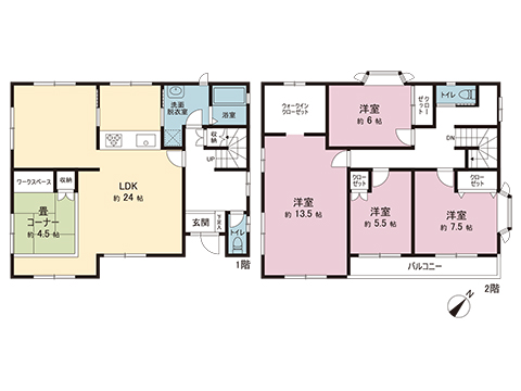 中古戸建 千葉市若葉区千城台南２丁目 千葉都市モノレール千城台駅 2,999万円