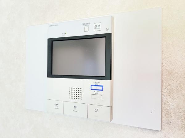 レリアコート中野島 TVモニター付きインターフォン