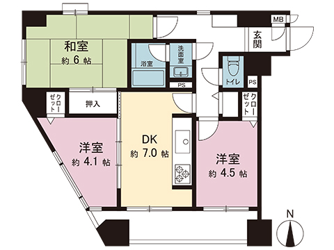 中古マンション 川越市菅原町 JR川越線川越駅 1,980万円