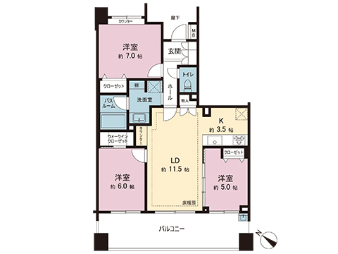 中古マンション 千葉市中央区問屋町 JR京葉線千葉みなと駅 4,298万円