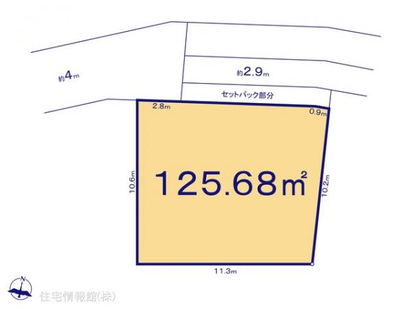 土地 埼玉県北葛飾郡杉戸町杉戸１丁目1521-1 東武伊勢崎線東武動物公園駅 1,680万円