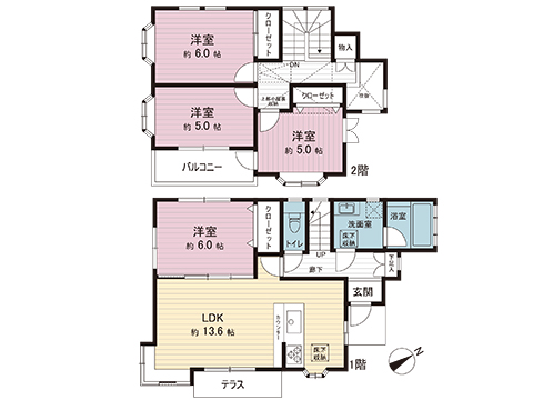 中古戸建 藤沢市大鋸 JR東海道本線(東京〜熱海)藤沢駅 4,199万円
