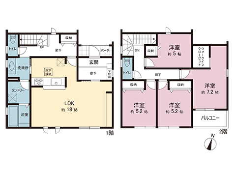 新築戸建 春日部市豊町２丁目 東武野田線八木崎駅 4,390万円