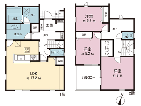 新築戸建 春日部市豊町２丁目 東武野田線八木崎駅 4,290万円