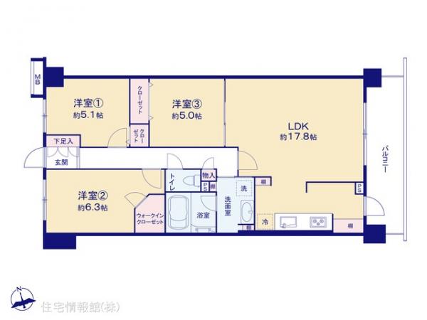 中古マンション 千葉県柏市明原３丁目20-20 JR常磐線（上野〜取手）柏駅 4,090万円