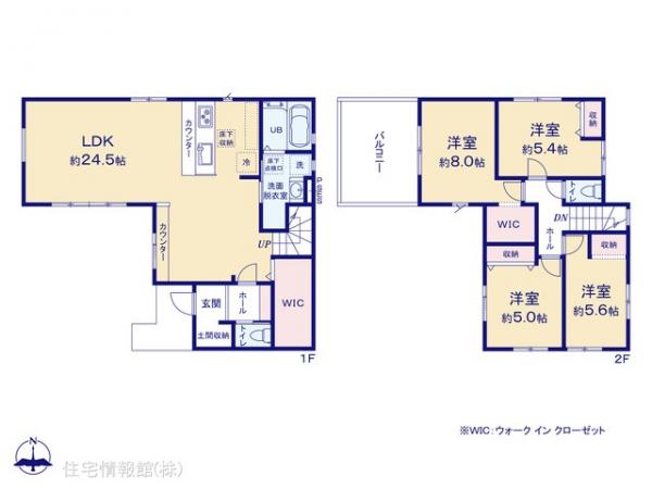 新築戸建 埼玉県川越市今成４丁目31-18 JR川越線西川越駅 4,999万円