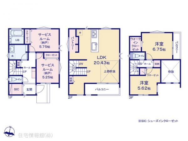 新築戸建 神奈川県横浜市神奈川区西寺尾４丁目20 京急本線生麦駅 5,680万円